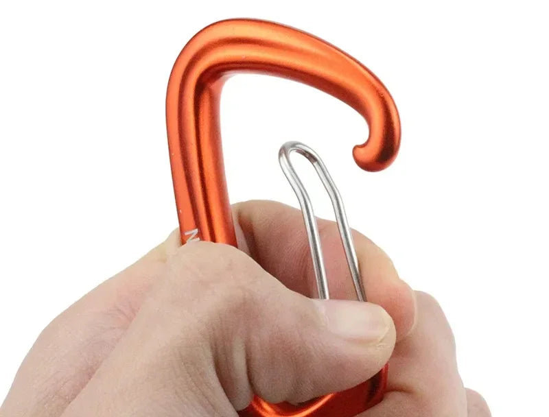 Karabijnhaak 12kN | Oranje | 2pcs