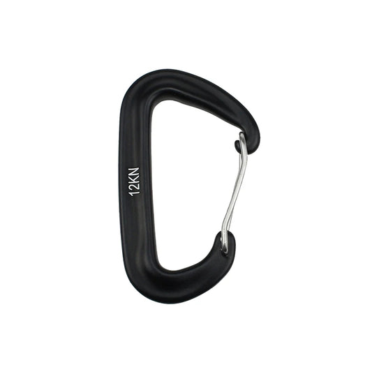 Karabijnhaak 12kN | Zwart | 1pc