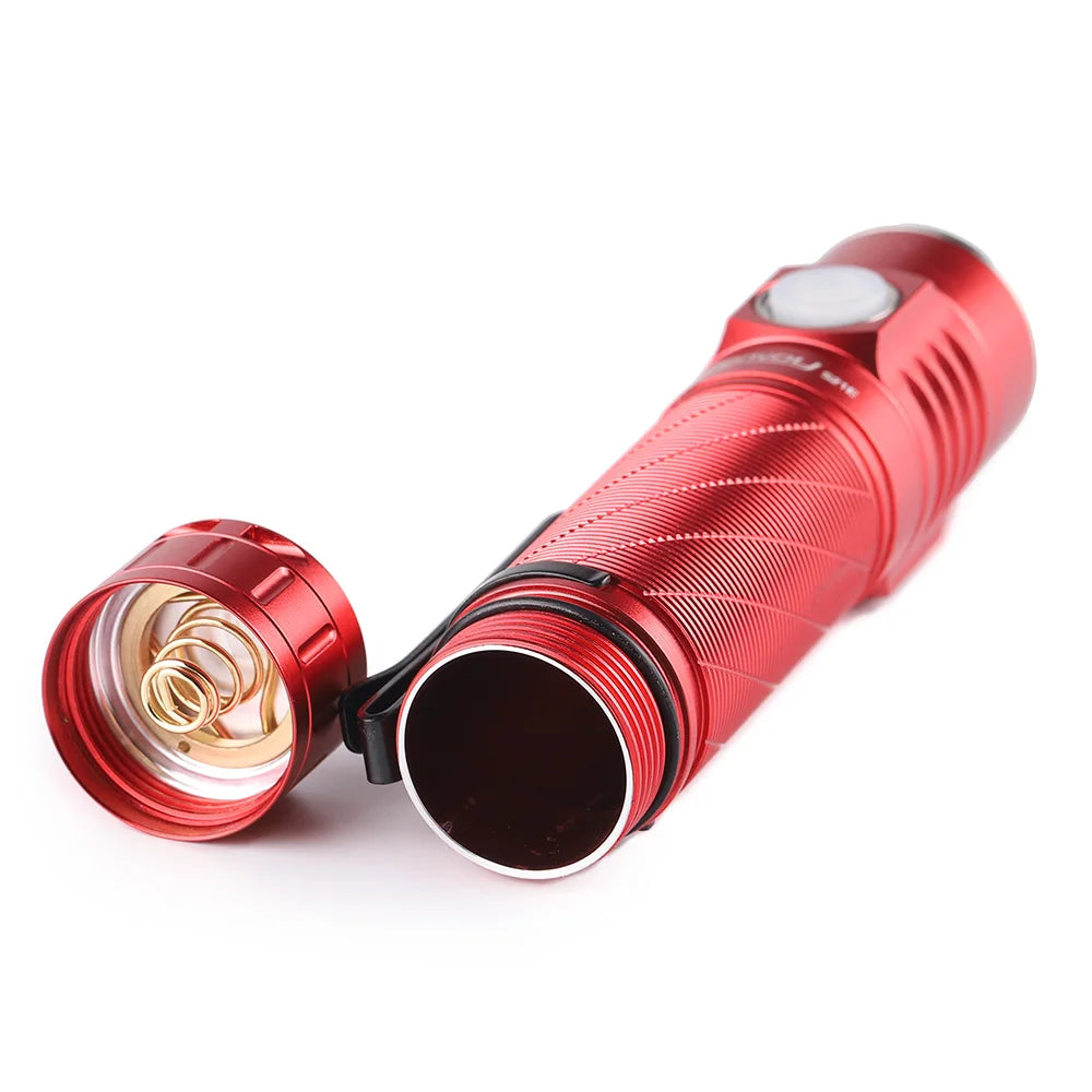 Convoy S21E | Rood | 21700 Rechargeable