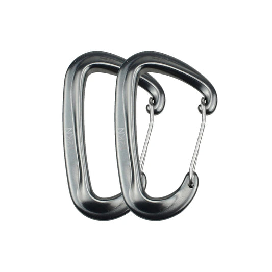Karabijnhaak 12kN | Grijs | 2pcs