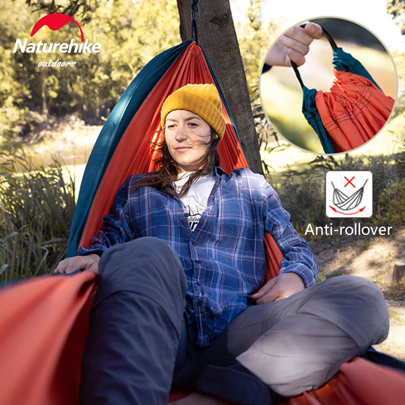 Naturehike Hangmat | Blauw / Oranje / Groen | 1-2 Persoons