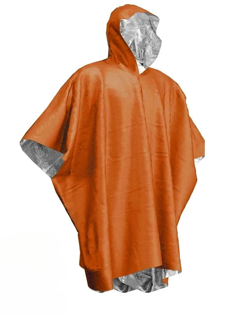 Poncho Mylar | Oranje | 1pc