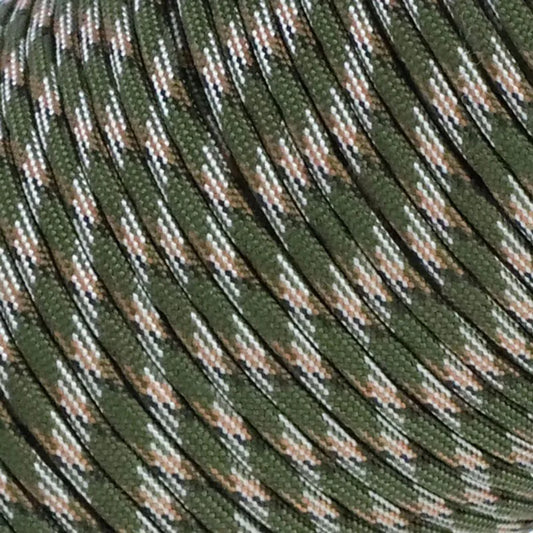 Paracord 550 | Type III 4mm | Camouflage | 5M/15M/30M